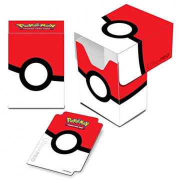 Pokémon - boîte de rangement pokéball pour jeux de cartes