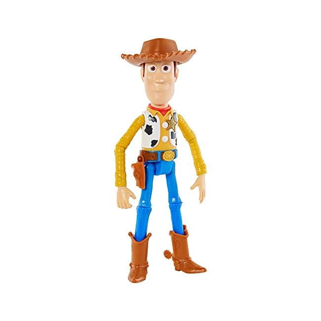 Disney Pixar Toy Story Figurine articulée Woody, taille fidèle au film pour rejouer les scènes du film, jouet pour