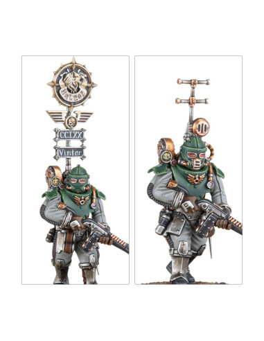 thumbnail image 2 of Games Workshop Lasrifle Section – Solar Auxilia – The Horus Heresy – Unassembled, Unpainted, No Box 2 of 6