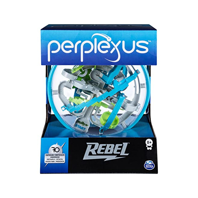 PERPLEXUS - PERPLEXUS REBEL - Labyrinthe Parcours 3D Rookie avec 70 Défis - Jeu d'Action et de Réflexe - 6053147 - Jouet