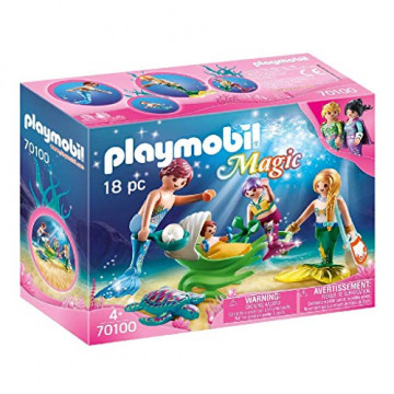 Playmobil 70100 - Famille de Sirènes - 18.7 x 7.2 x 14.2cm