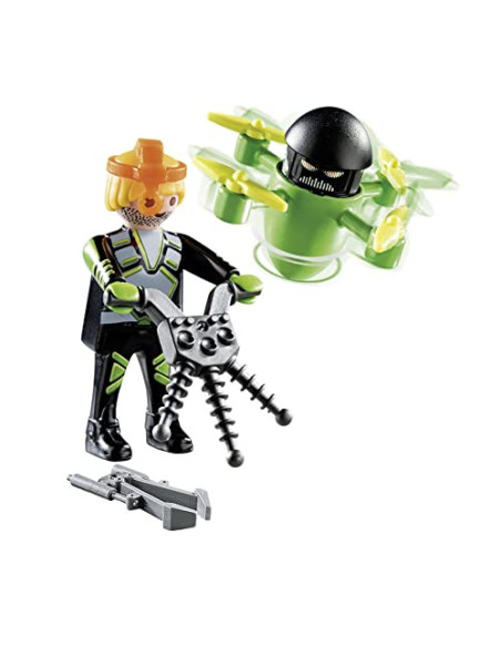 Playmobil Agent Avec Drone 