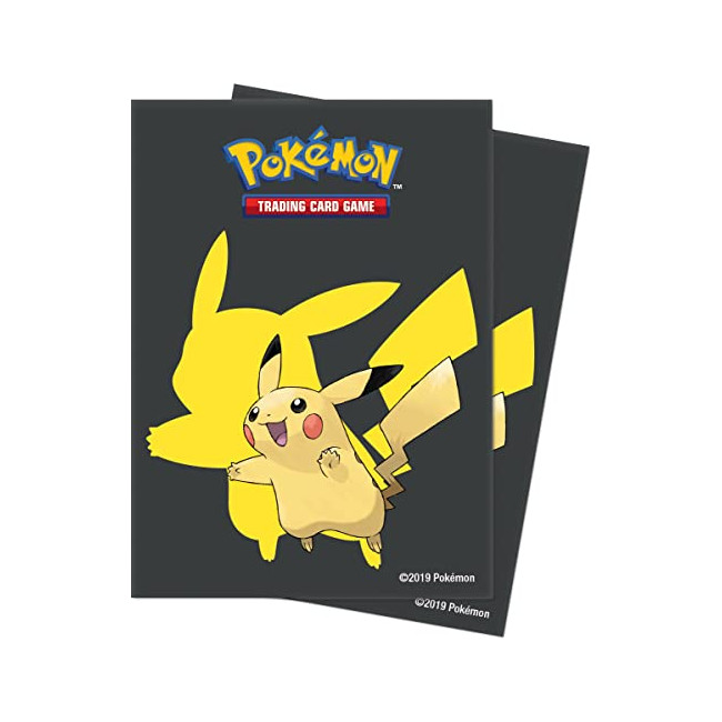 Ultra PRO Pokémon : Pikachu - Pack 65 protège-cartes | Accessoire cartes à jouer et à collectionner