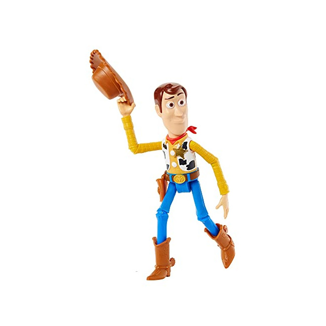 Toy Story Figurine articulée Woody - taille fidèle au film pour rejouer les  scènes du film