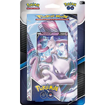 Pokémon GO01 : Kit d'initiation Melmetal ou Mewtow-V (Modèle aléatoire) |Cartes à Collectionner | A partir de 6 Ans,