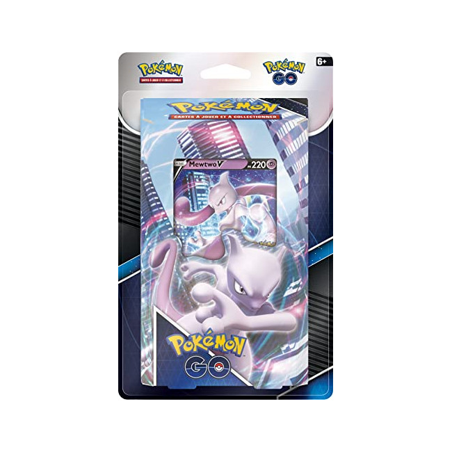 Pokémon GO01 : Kit d'initiation Melmetal ou Mewtow-V (Modèle aléatoire) |Cartes à Collectionner | A partir de 6 Ans,
