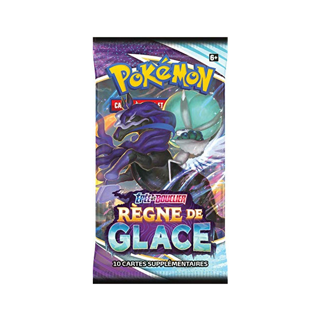Pokémon Pokémon Épée et Bouclier : Règne de Glace EB06 - Booster | Cartes à jouer et à collectionner | Modèle aléatoire