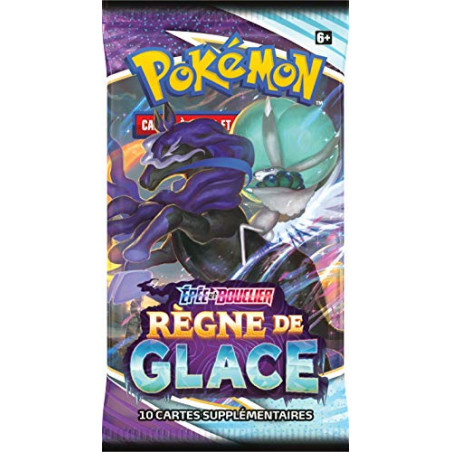 Pokémon Pokémon Épée et Bouclier : Règne de Glace EB06 - Booster | Cartes à jouer et à collectionner | Modèle aléatoire