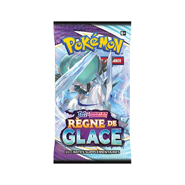 Pokémon Pokémon Épée et Bouclier : Règne de Glace EB06 - Booster | Cartes à jouer et à collectionner | Modèle aléatoire