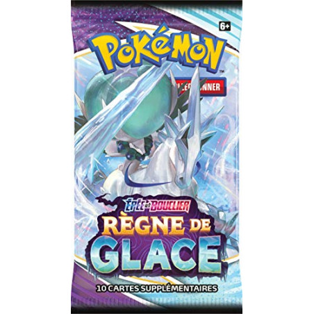 Pokémon Pokémon Épée et Bouclier : Règne de Glace EB06 - Booster | Cartes à jouer et à collectionner | Modèle aléatoire