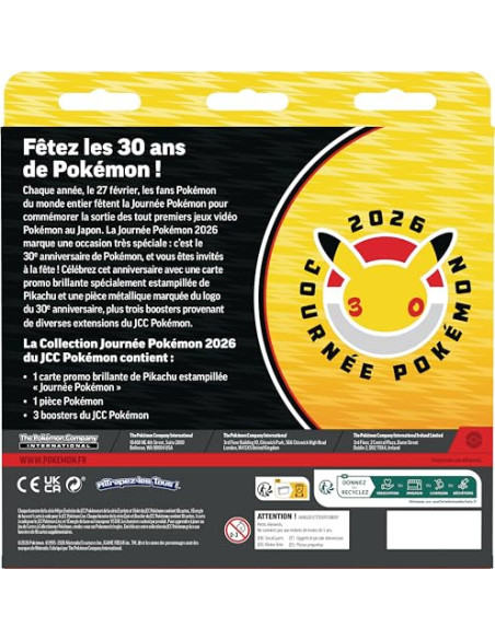 Pokémon : Collection Journée 2026 - Coffret - FR - Atmos Arena