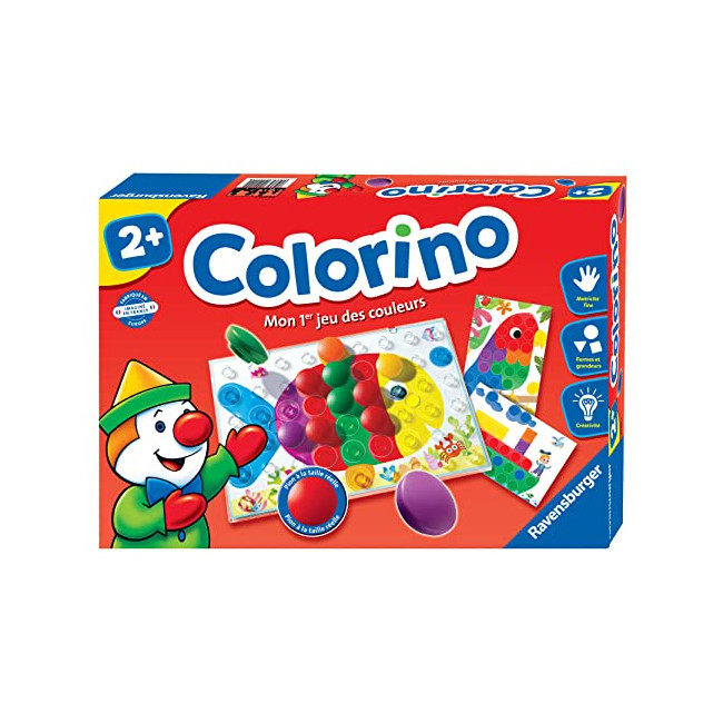 Colorino - Jeu d'apprentissage des couleurs et manipulation - Motricité et  créativité