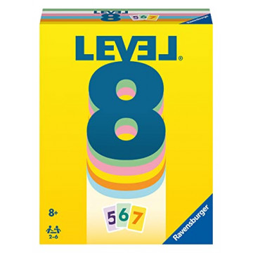 Ravensburger - Level 8 - Jeu de cartes - Jeu de société famille - Jeu de combinaisons - 2 à 6 Joueurs dès 8 Ans - Mixte