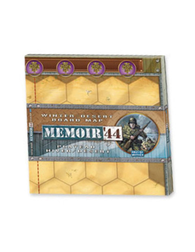 Days Of Wonder Asmodee   Mémoire 44   Extension : Plateau Hiver/Désert Jeux De Société   Jeu De Plateau   à Partir De 8 