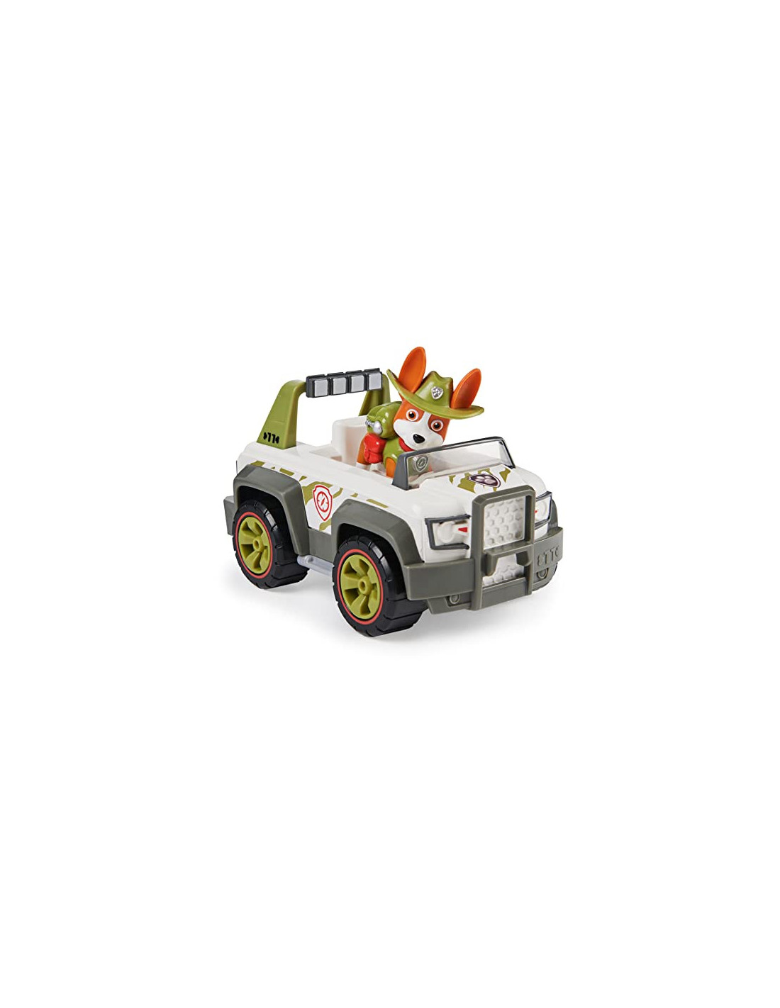 Pat'Patrouille Véhicule Tracker Jungle Cruiser avec personnage Spin