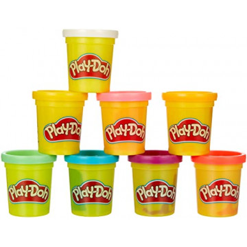Play-Doh – 8 Pots de Pate à Modeler - Couleurs Arc-en-Ciel - 56 g chacun