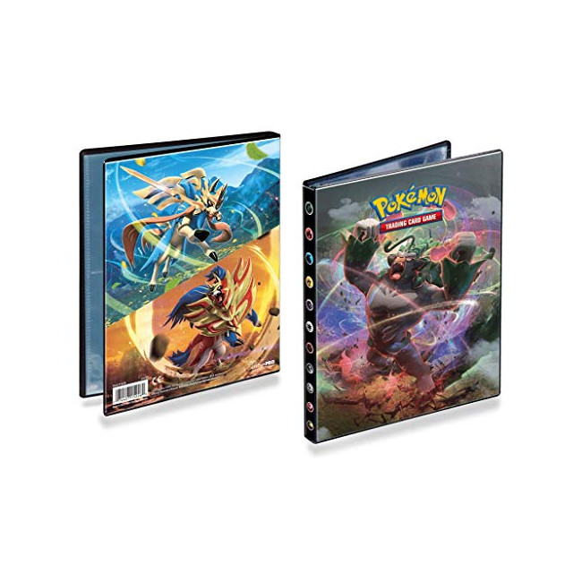 Cahier range cartes Epée et Bouclier 4 Pokémon pour 80 cartes - Carte à  collectionner