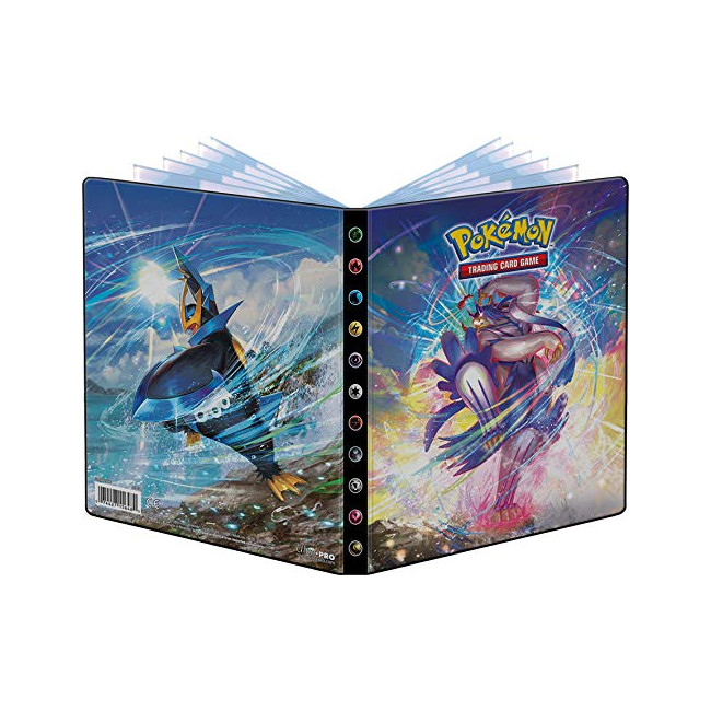 Ultra PRO Pokémon Épée et Bouclier : Styles de combat EB05 - Portfolio cahier range-cartes | Capacité 80 cartes | Modèle