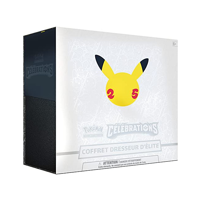 6 Mini Tin Box Celebrations 25ans Carte Pokemon Boite Metal