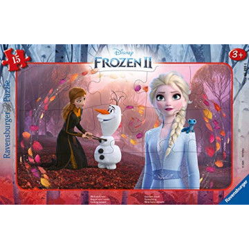 La Reine des Neiges 2 - Puzzle Cadre 15 pièces - Regard vers l'avenir