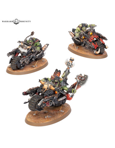 Orks - Warbikers - Warhammer 40k