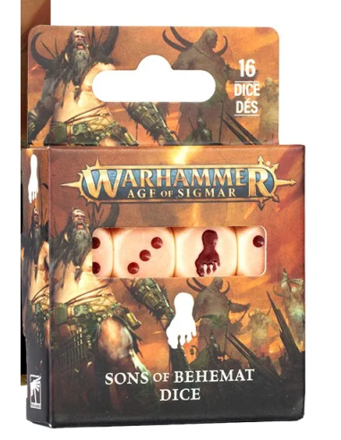 Set de Dés des Fils de Béhémat - Warhammer Age...