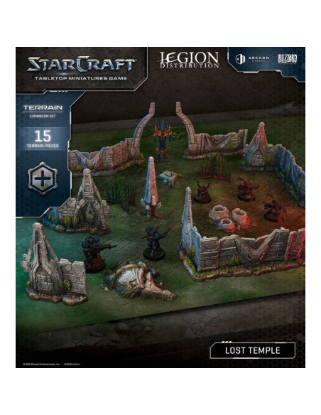 StarCraft - Lost Temple - Terrain Expansion Set – Jeu de Figurines