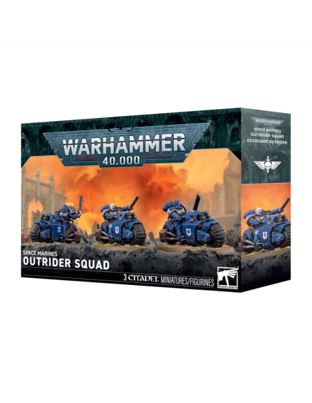 Space Marines - Outrider Squad - Warhammer 40K