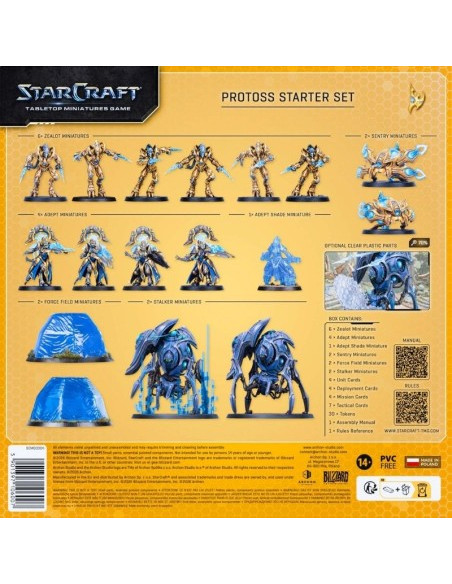 StarCraft - Protoss - Starter Set – Jeu de Figurines