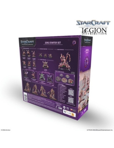 StarCraft - Zerg - Starter Set – Jeu de Figurines