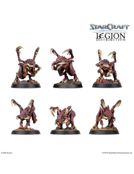 StarCraft - Zerg - Starter Set – Jeu de Figurines