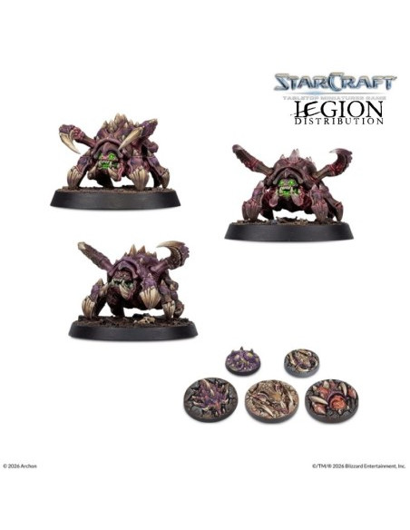 StarCraft - Zerg - Starter Set – Jeu de Figurines
