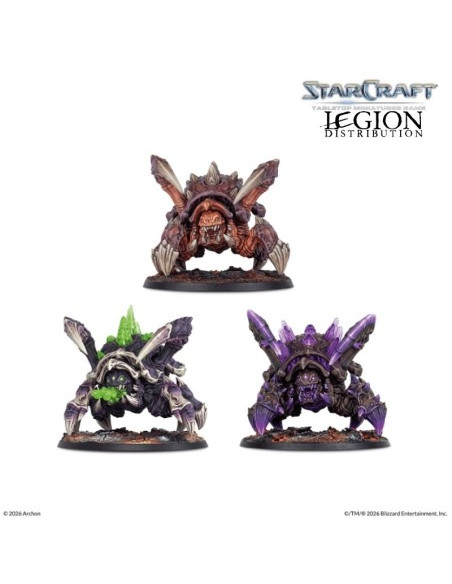 StarCraft - Zerg - Starter Set – Jeu de Figurines