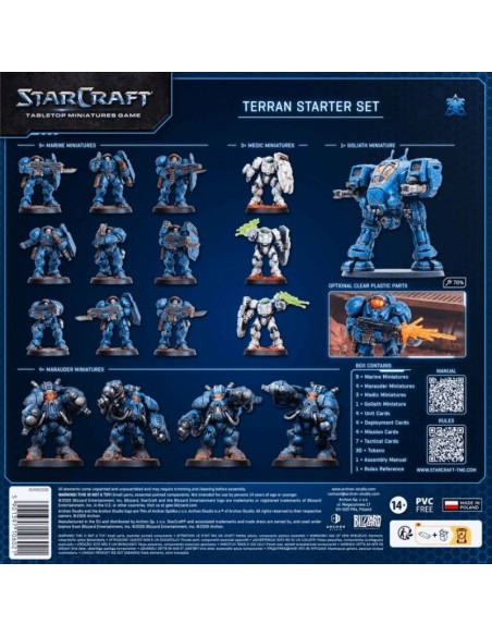 StarCraft - Terran - Starter Set – Jeu de Figurines