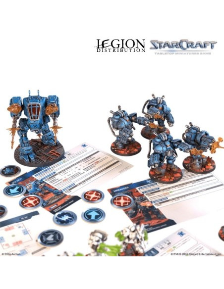 StarCraft - Terran - Starter Set – Jeu de Figurines