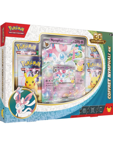 Coffret nymphali-ex 30e Anniversaire FR - Pokémon