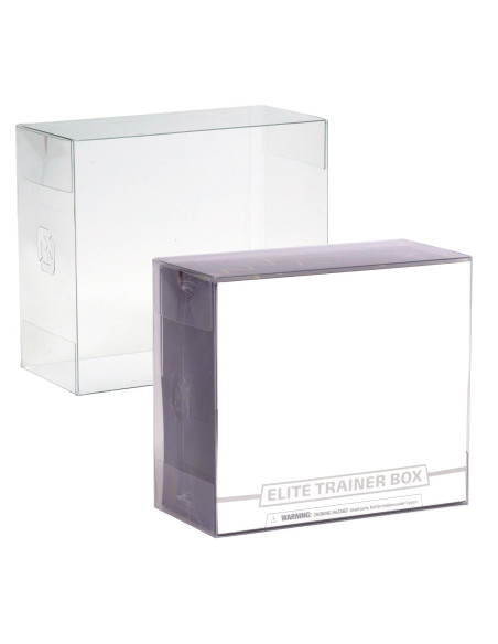 Evoretro Elite Trainer Box étui De Protection – Pliage Doux, Qualité D'archivage, 0,50 Mm D'épaisseur En Plastique Pet 