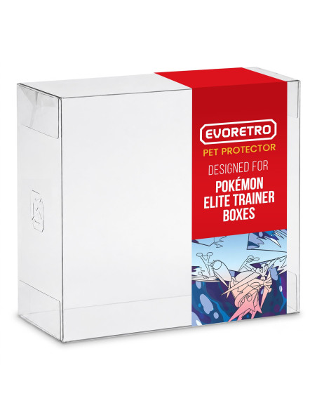 Evoretro Elite Trainer Box étui De Protection – Pliage Doux, Qualité D'archivage, 0,50 Mm D'épaisseur En Plastique Pet 