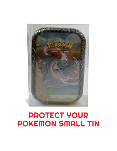 Evoretro Pokémon Lot De 5 Petites Boîtes De Protection En Pet – 0,40 Mm D'épaisseur, Qualité Archivistique, Affichage 