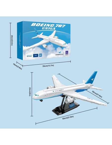 Pan Tasy Kit De Briques Aero Space Collection Boeing 787 