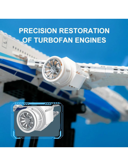 Pan Tasy Kit De Briques Aero Space Collection Boeing 787 