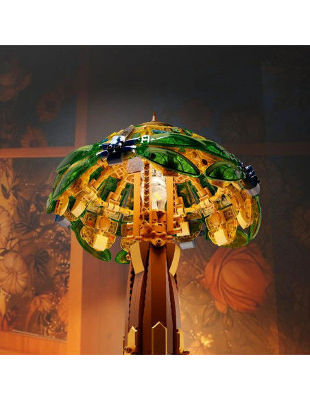 Pan Tasy   Set A Construire Pantasy Retro Collection   Stained Glass Table Lamp (36 Cm)   6973817324802 