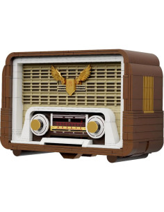 Pan Tasy   Set De Construction Pantasy Retro   Vintage Radio (22 Cm)   6973817325014 