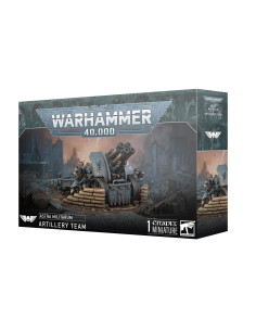Warhammer 40k   Astra Militarum Equipe D%27 Artillerie De Krieg 