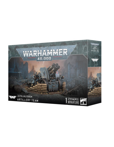 Warhammer 40k   Astra Militarum Equipe D%27 Artillerie De Krieg 