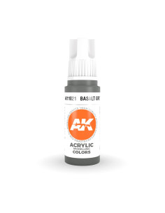 Ak Interactive Acrylique Gris Basalte 3ème Génération, 17 Ml 