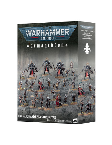 Games Workshop   Wahammer 40 K Armageddon   Adepta Sororitas   Battalion Adepta Sororitas 