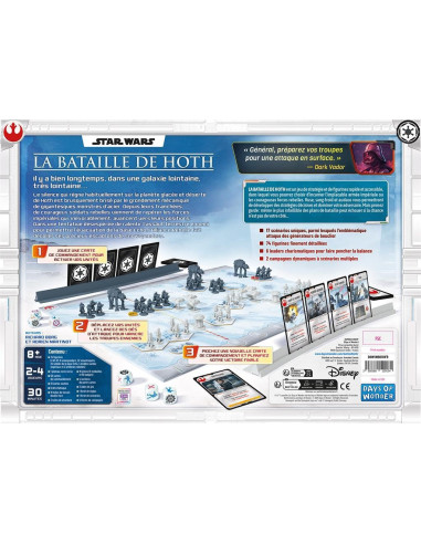 Asmodee   Star Wars La Bataille De Hoth   Jeu De Stratégie 
