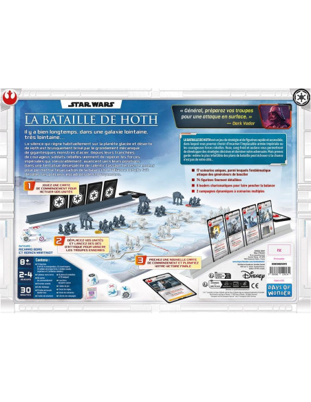 Asmodee   Star Wars La Bataille De Hoth   Jeu De Stratégie 