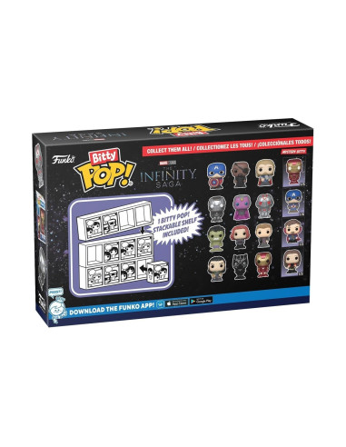 Funko Bitty Pop! 4 Pack: Marvel   War Machine, Vision, Ultron 
